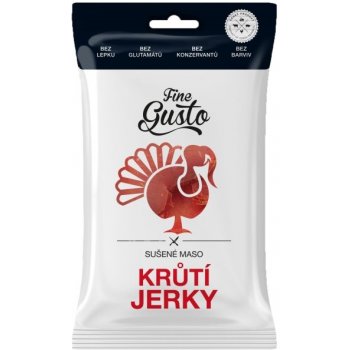 Fine Gusto Krůtí jerky natural 50 g