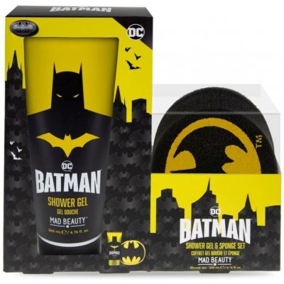 Set koupelový s houbou na mytí Batman – Zboží Mobilmania