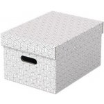 ESSELTE Archivační krabice Home, bílá, vel. L, 3 ks – Hledejceny.cz