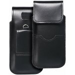 Royal - Leather Universal Flap Pocket / Black - Size M - iPhone 5 / Nokia S5610 / Lumia 230 – Zboží Živě