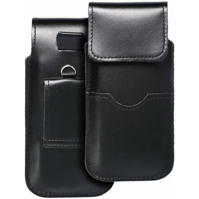 Royal - Leather Universal Flap Pocket / Black - Size M - iPhone 5 / Nokia S5610 / Lumia 230 – Zboží Živě