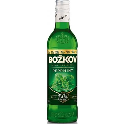 BOŽKOV PEPRMINT 20% 0,5 l (holá láhev) – Zbozi.Blesk.cz