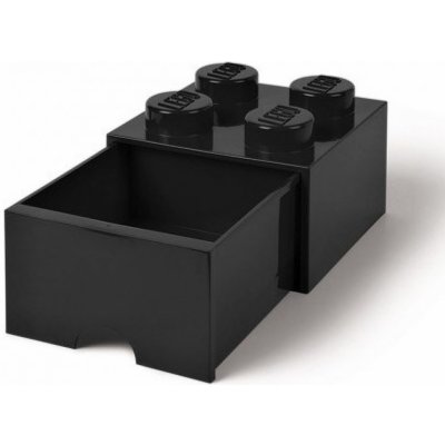 LEGO® úložný zásuvný box 18 x 25 x 25 cm černá RC40051733 – Zboží Mobilmania