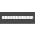 MAGAM Záclonová řasící páska, stuha F1-200, tužkové sklady, řasení 1:2, bílá, šířka 2,5cm (v metráži) – Zboží Dáma