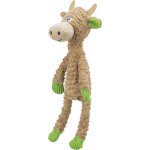 Trixie Plyšová kravička s vnitřním lanem 50 cm plyš – Sleviste.cz