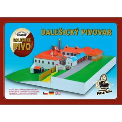 Zadražil Ivan Dalešický Pivovar Stavebnice papírového modelu – Hledejceny.cz