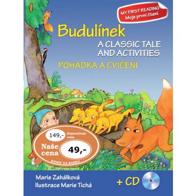 Budulínek Pohádka a cvičení + CD