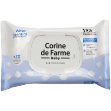 Corine de Farme Baby Dětské vlhčené ubrousky 99% vody 70 ks