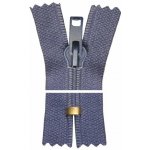 Spirálový zip, nedělitelný - 22cm - tmavě modrý - Koh-i-noor - BALENÍ 10 ks – Hledejceny.cz
