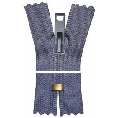 Spirálový zip, nedělitelný - 22cm - tmavě modrý - Koh-i-noor - BALENÍ 10 ks – Hledejceny.cz