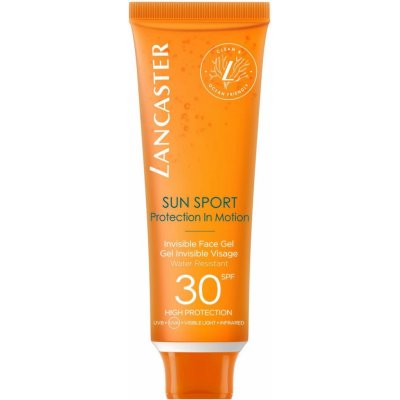 Lancaster Sun Sport Water and Sweat Resistance ochranný gel na obličej SPF30 50 ml