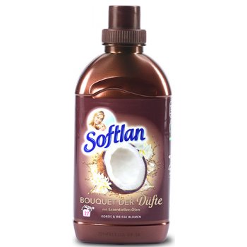 Softlan Duftende Frische aviváž s éterickými oleji z bílých květin a kokosového ořechu 750 ml