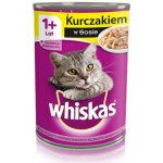 Whiskas Adult kuřecí v omáčce 400 g – Hledejceny.cz