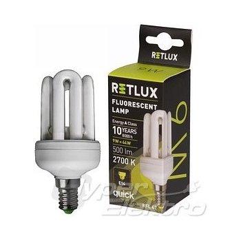 Retlux RFL 42 4U-T3 9W E14