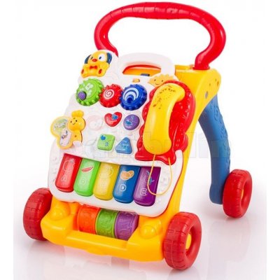 Toyz HRACÍ CHODÍTKO S HUDEBNÍ PODLOŽKOU 2v1 Blue – Hledejceny.cz