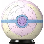 RAVENSBURGER 3D Puzzleball Pokémon Heal Ball 54 ks – Zboží Mobilmania