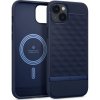 Pouzdro a kryt na mobilní telefon Apple Spigen Caseology Parallax MAG iPhone 14 Plus 6.7 Magsafe Navy Blue/Midnight Blue ACS04928