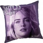 JERRY FABRICS Polštář Billie Eilish Polyester 40x40 – Zboží Dáma