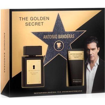 Antonio Banderas The Golden Secret EDT 50 ml + bazám po holení 100 ml dárková sada