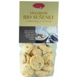Biopekárna Zemanka Vícezrnné bio sušenky s čokoládu a vločkami 100 g – Zboží Dáma