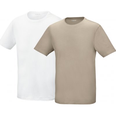 PARKSIDE Pánské triko 2 kusy béžová/bílá – Hledejceny.cz