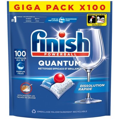Finish Quantum Power All in1 kapsle do myčky 100 ks – Hledejceny.cz