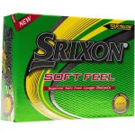 Srixon Soft Feel žluté 12 ks – Zboží Dáma