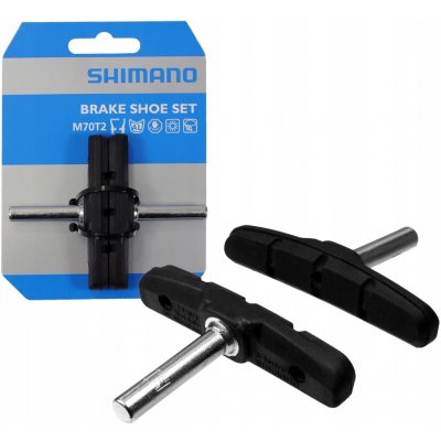 Shimano Rubber M70T2 V-Brake BR-MC16/T400/MC40/M280 černá – Zboží Dáma Shimano Rubber M70T2 V-Brake BR-MC16/T400/MC40/M280 černá – Zboží Dáma