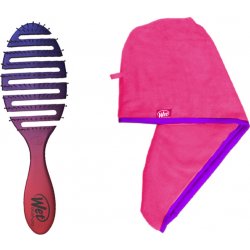 Wet Brush Flex Dry Ombre + Hair towel hřeben a kartáč na vlasy - Nejlepší  Ceny.cz