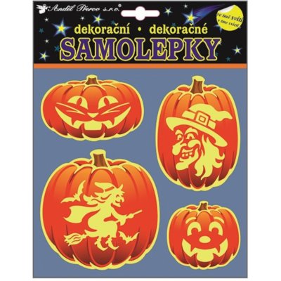 Anděl Přerov Samolepky svítící ve tmě dýně 23x18 cm – Sleviste.cz