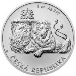 Česká mincovna stříbrná mince Český lev 2019 1 oz – Hledejceny.cz