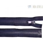 Zip kostěný dělitelný tmavě modrý, délka 50 cm – Hledejceny.cz
