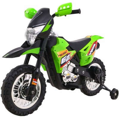 Mamido elektrická motorka Cross Force zelená – Zboží Mobilmania