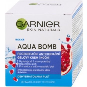 Garnier Skin Naturals Aqua Bomb regenerační antioxidační gelový krém noční 50 ml