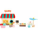Small Foot Dřevěný obchůdek v kufříku – Zboží Mobilmania