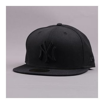 New Era Black On Black New York Yankees 59FIFTY Black černá / černá