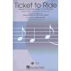 Noty a zpěvník TICKET TO RIDE Medley Songs of Beatles SATB* + piano/chords