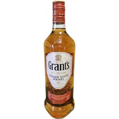 Grant's Rum Cask Finish 40% 0,7 l (holá láhev) – Zboží Mobilmania