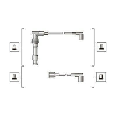 Sada kabelů pro zapalování MAGNETI MARELLI 941319170085 – Hledejceny.cz