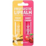 2K Fruitastic odstín Fresh Vanilla balzám na rty 4,2 g + balzám na rty 4,2 g Sweet Cherry dárková sada – Hledejceny.cz