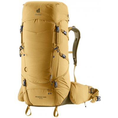 Deuter Aircontact Core 50+10 savanna-nori žlutá – Zboží Mobilmania
