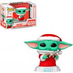 Funko Pop! 747 Star Wars The Mandalorian Holiday Grogu – Zboží Mobilmania