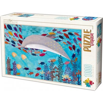 D-Toys Andrea Kürti: Delfín 1000 dílků – Zboží Mobilmania