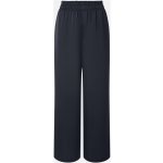 Esmara Dámské saténové kalhoty s širokými nohavicemi navy modrá – Sleviste.cz