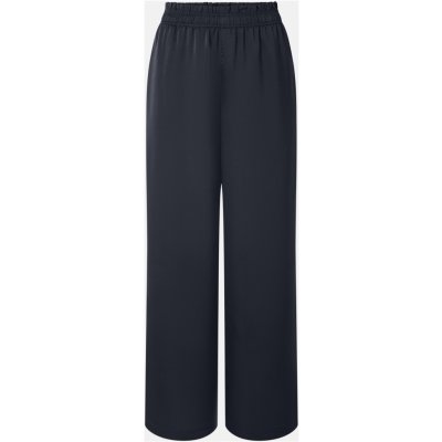 Esmara Dámské saténové kalhoty s širokými nohavicemi navy modrá – Sleviste.cz