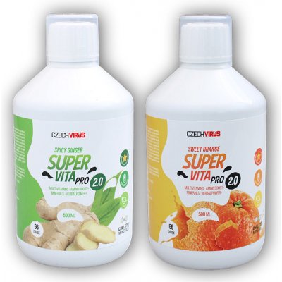 Czech Virus Supervita PRO V2.0 500 ml spicy ginger