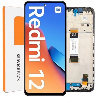 LCD Displej + Rám Xiaomi Redmi 12 - originál – Zboží Živě