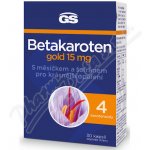 GS Betakaroten gold 15mg 30 kapslí – Hledejceny.cz