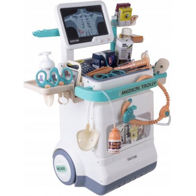Iso Velká Lékařská Sada pro Děti Trade Vozík Malého Doktora XXL Dárek – Zboží Mobilmania