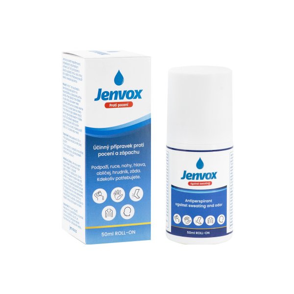 Deodorant Jenvox roll-on proti pocení a zápachu 50 ml